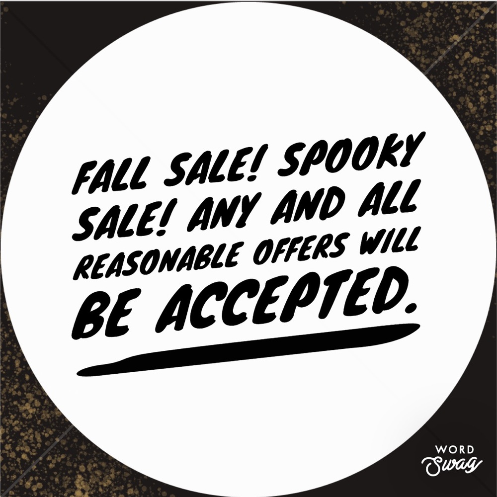 Everything must go! 📦 Huge Sale!